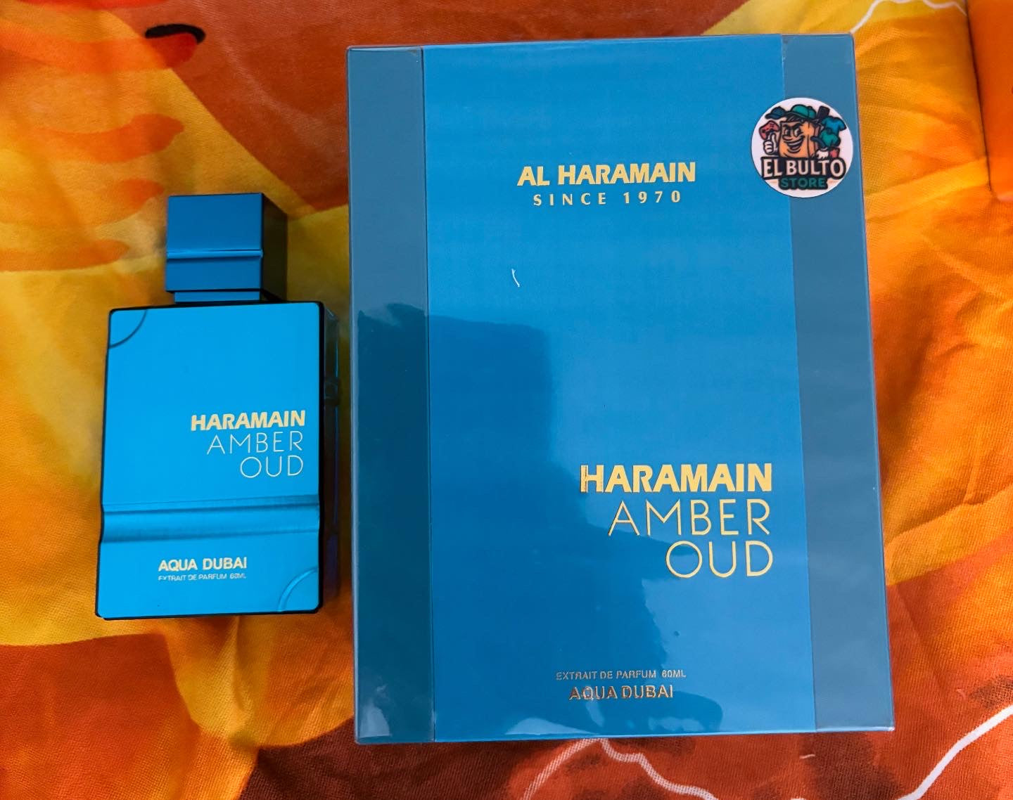Perfume Al Haramain Amber Oud Bleu Edition 60ml ✨