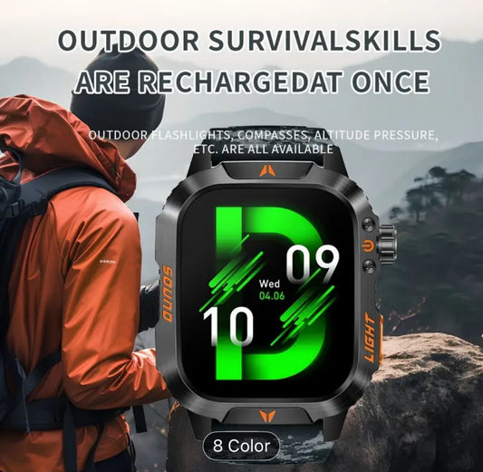 Reloj Inteligente Deportivo - Monitor de Salud y Fitness