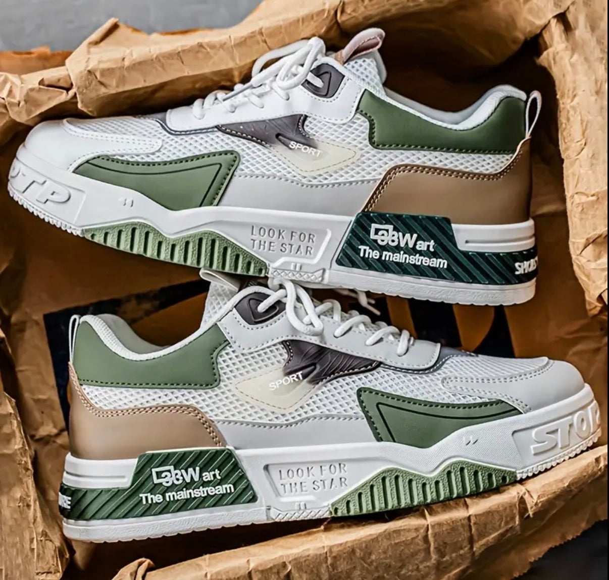 Zapatillas Luxury Sin Marca - Estilo Moderno Urbano