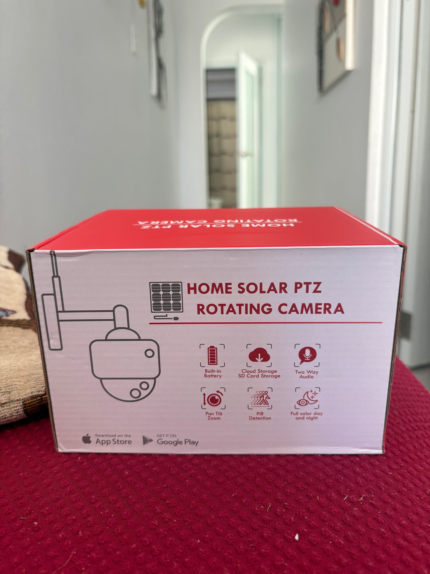 🔥 Set de 3 Cámaras de Seguridad Solar 4MP PTZ - Inalámbricas con Visión Nocturna 🌙