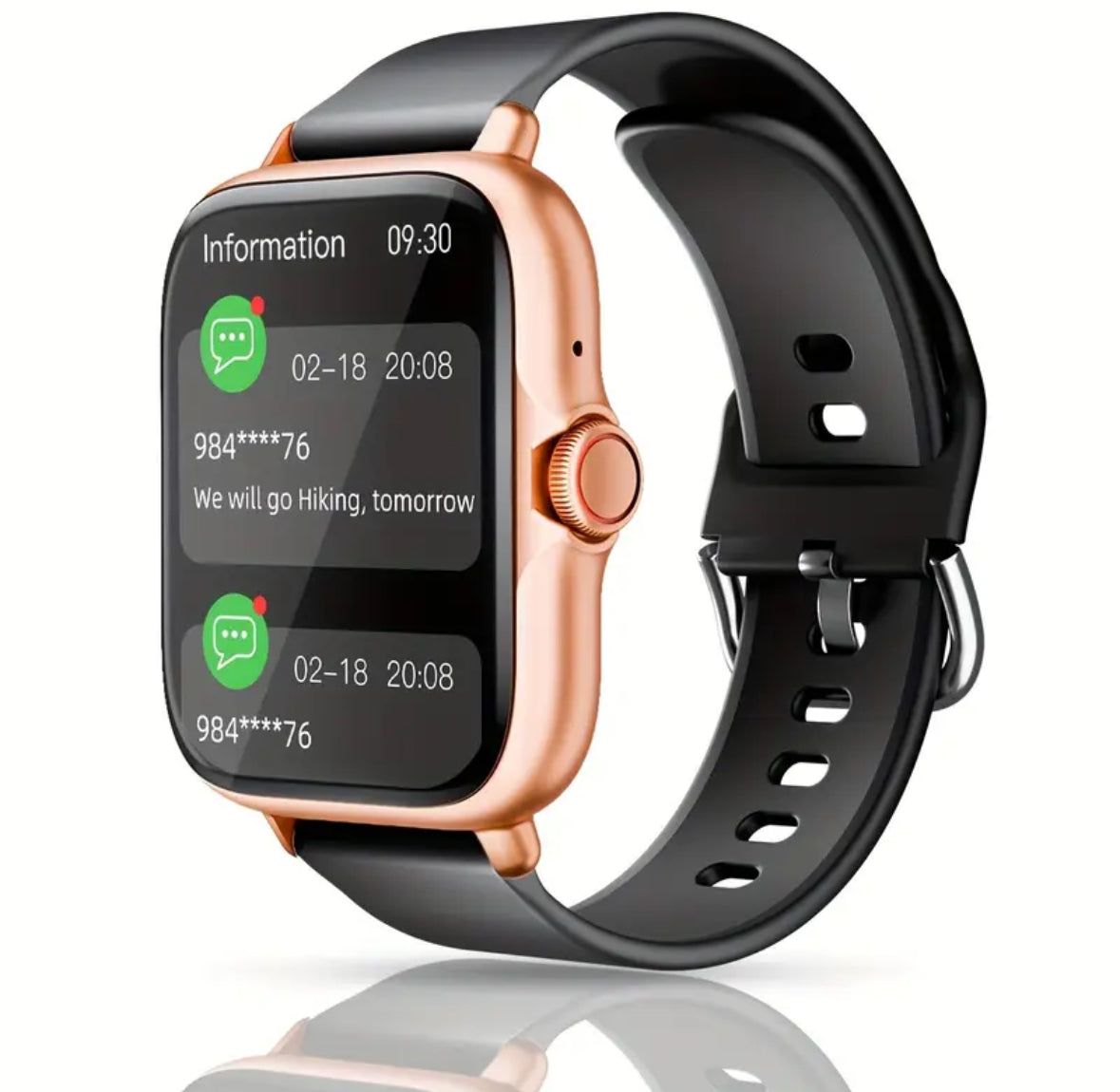 Reloj Inteligente 1.83" Pantalla Táctil Completa - Smartwatch Deportivo