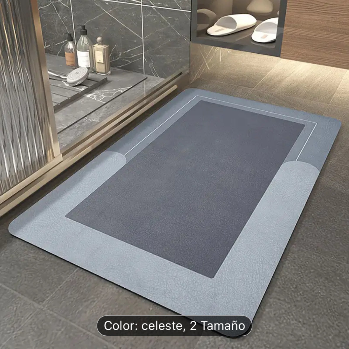 Alfombra de Baño Antideslizante Súper Absorbente – Confort, Seguridad y Estilo Moderno