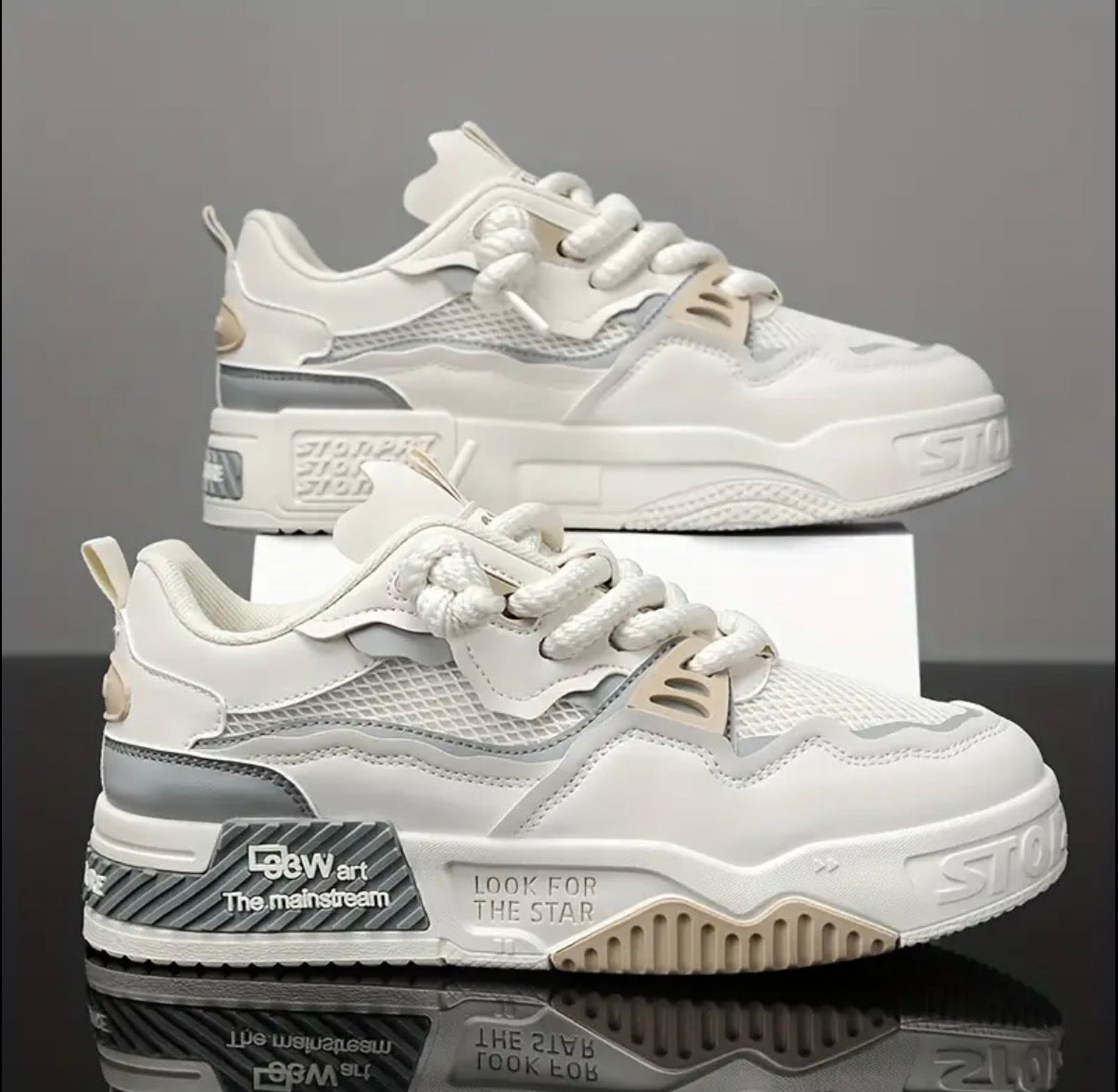 Zapatillas Luxury Sin Marca - Estilo Moderno Urbano