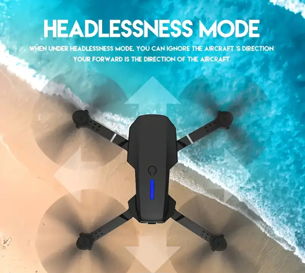 Drone E98 con cámara HD + 2 baterías 🔋, 🚁+📷